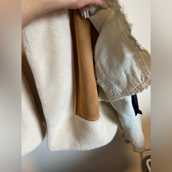 Cropped Multi Fabric Jacket - Picture 4 of 5